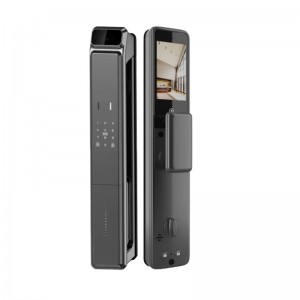 G21 Full-automatic 4.5-inch active intercom peephole dual camera fingerprint smart door lock