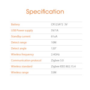 zigbee motion sensor